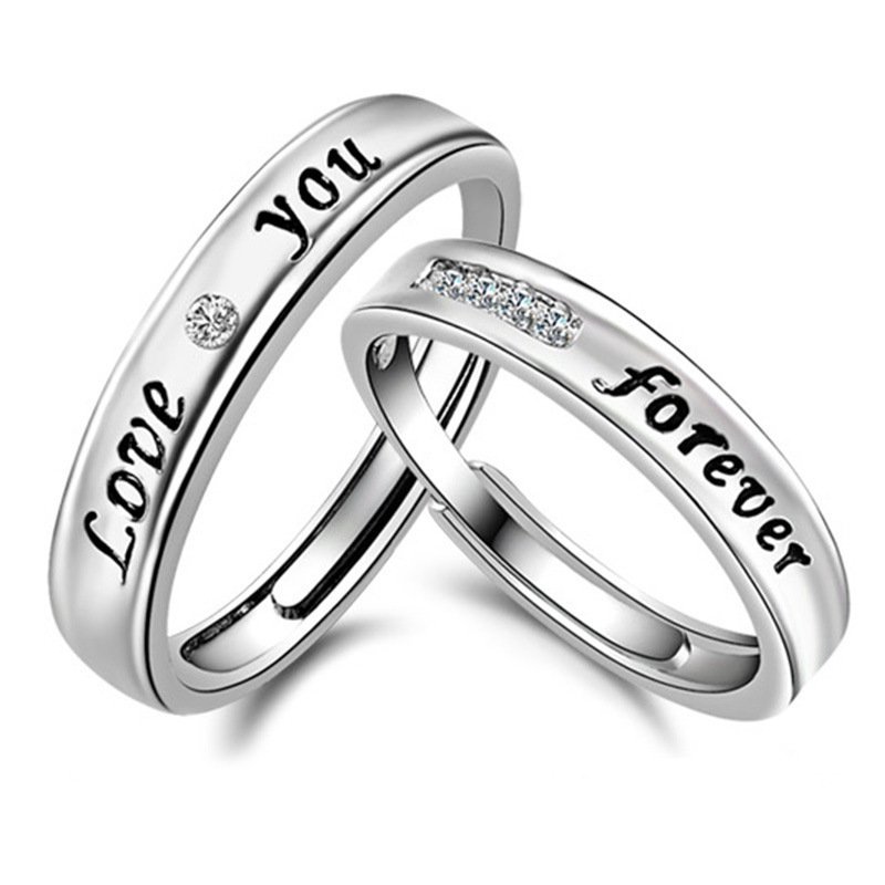 Love You Forever Couple Ring
